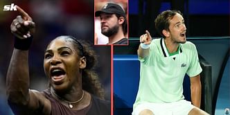 "I have no problem w players yelling at umpires — but let them *all* do it — not just the white guys" - Serena Williams's husband on Daniil Medvedev's Australian Open outburst