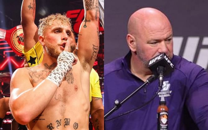 "Waiting for my USADA drug test" - Jake Paul changes his Instagram bio following Dana White's steroid test challenge