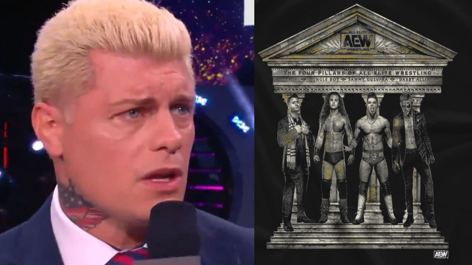 Cody Rhodes isn&#039;t too happy about the Four Pillars concept.