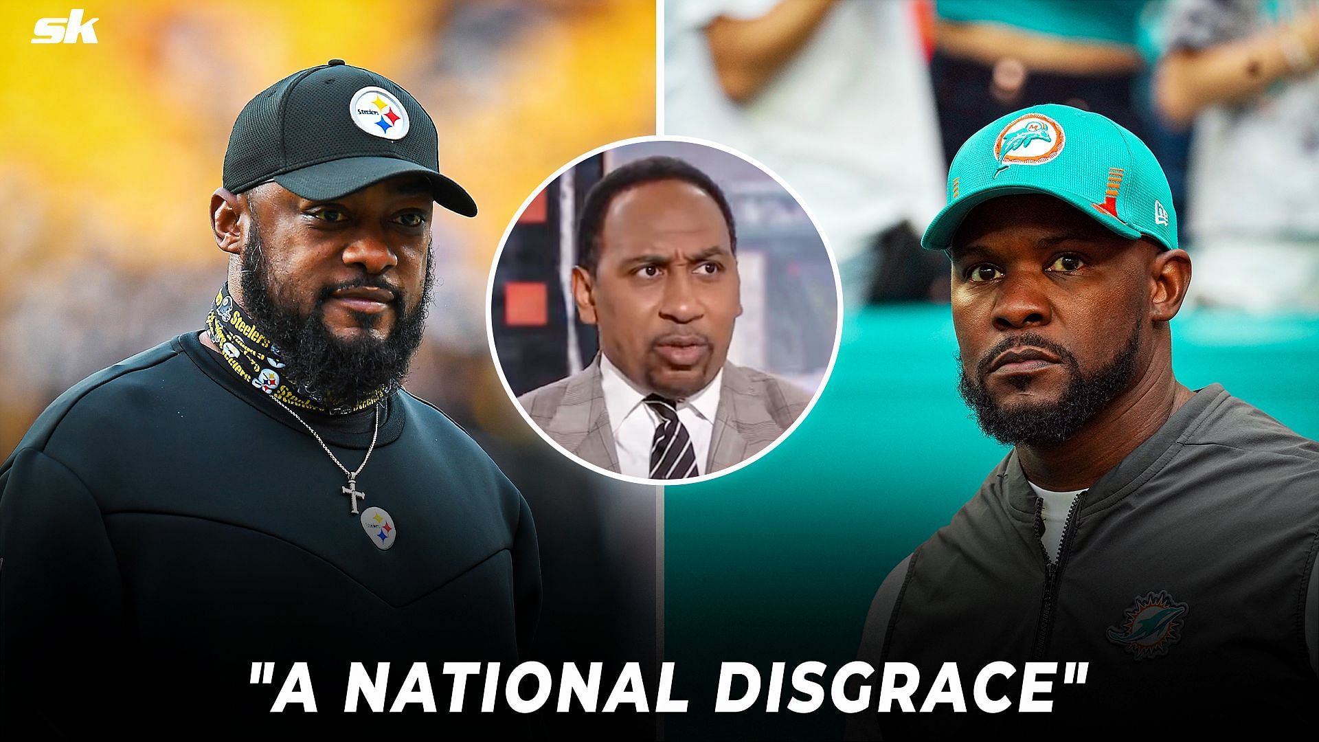 Stephen A. Smith reacts to Mike Tomlin remaining NFL&#039;s only black head coach