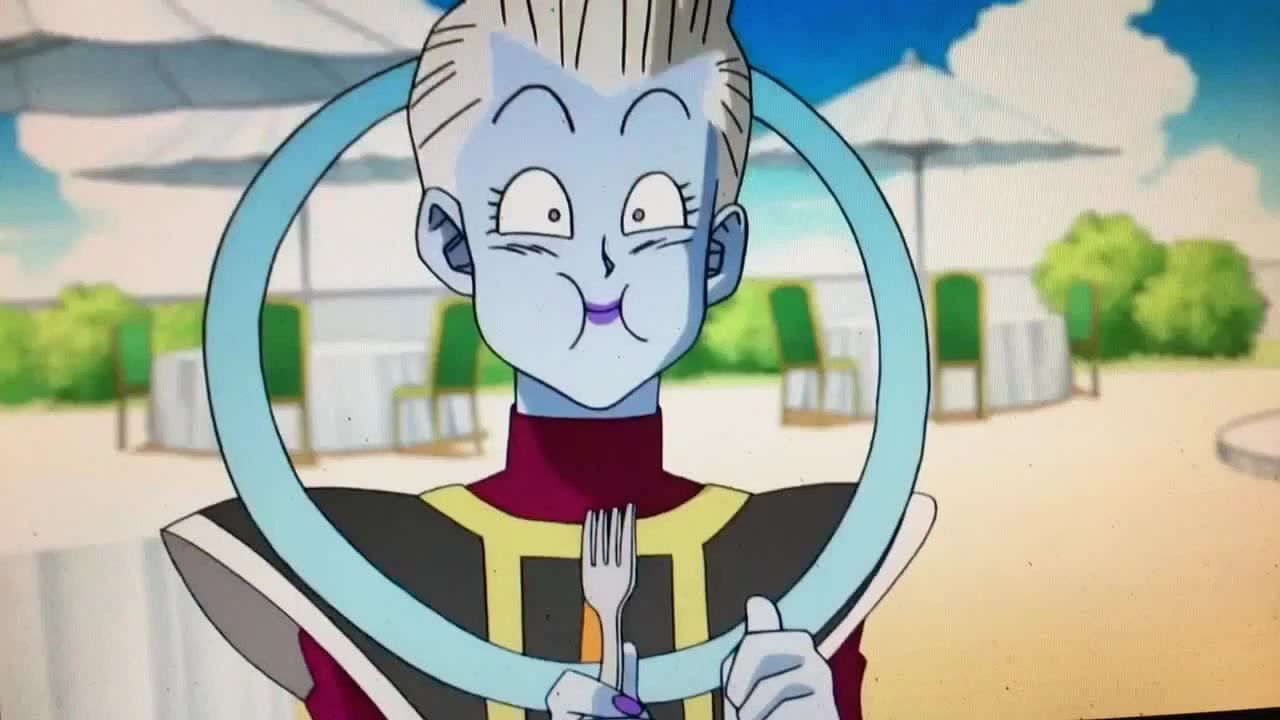 Whis, as seen during the Super anime (Image via Toei Animation)