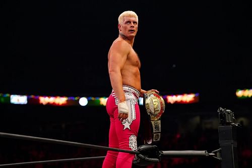 Cody Rhodes is the reigning TNT Champion and has held the belt thrice