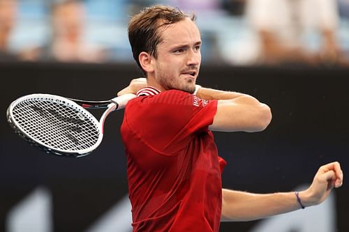 Daniil Medvedev at the 2022 ATP Cup