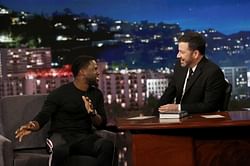 Watch: Throwback to Kevin Hart recalling with Jimmy Kimmel how he "pissed James Harden off" with trash talk as Harden exploded for 51-point game