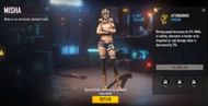 Free Fire में Misha (Image via Garena)