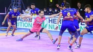 Jaipur Pink Panthers became the first team to defeat Dabang Delhi KC in PKL 2021 (Image: PKL/Facebook)