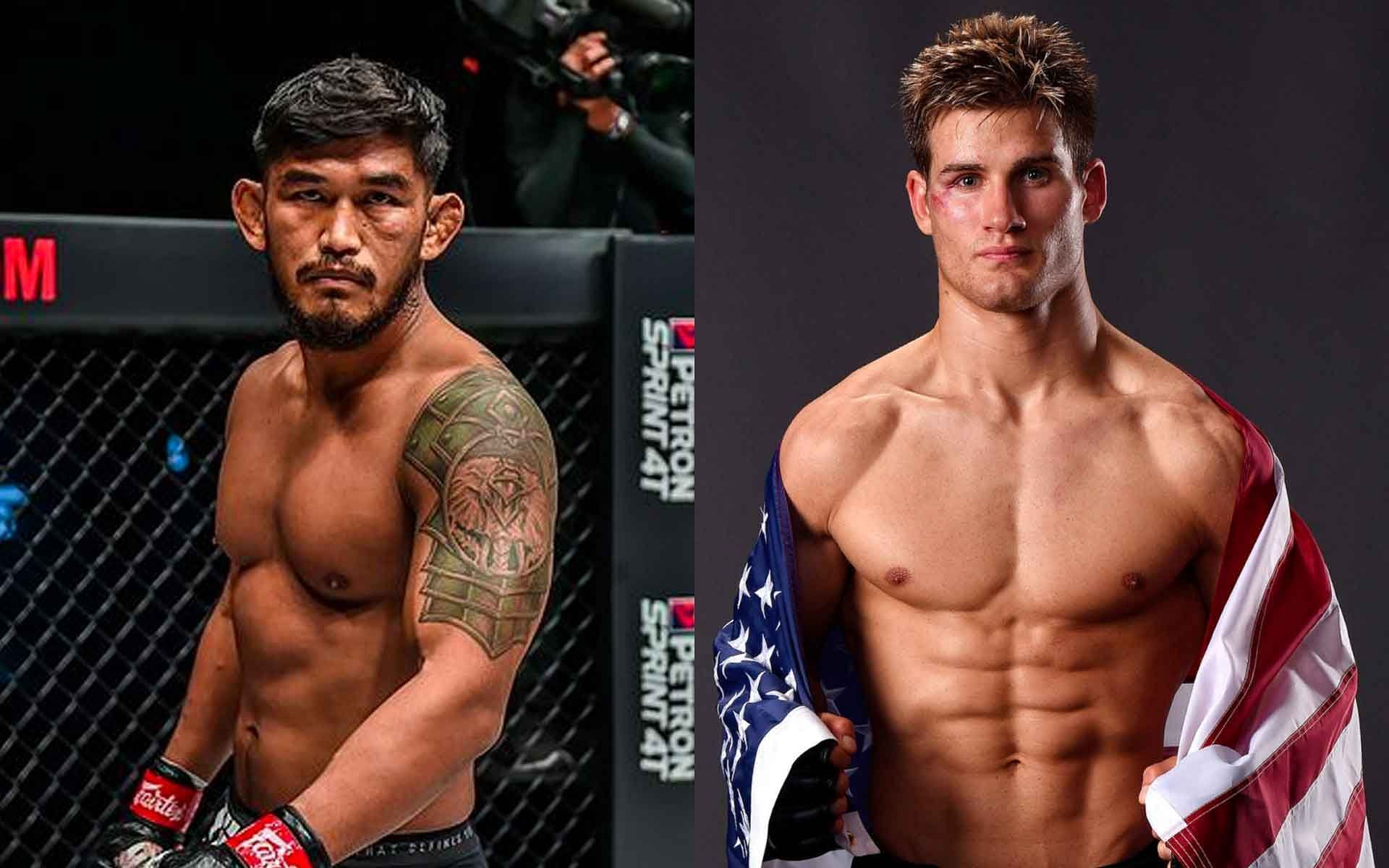 Aung La Nsang (left), Sage Northcutt (right) [Photo: ONE Championship]