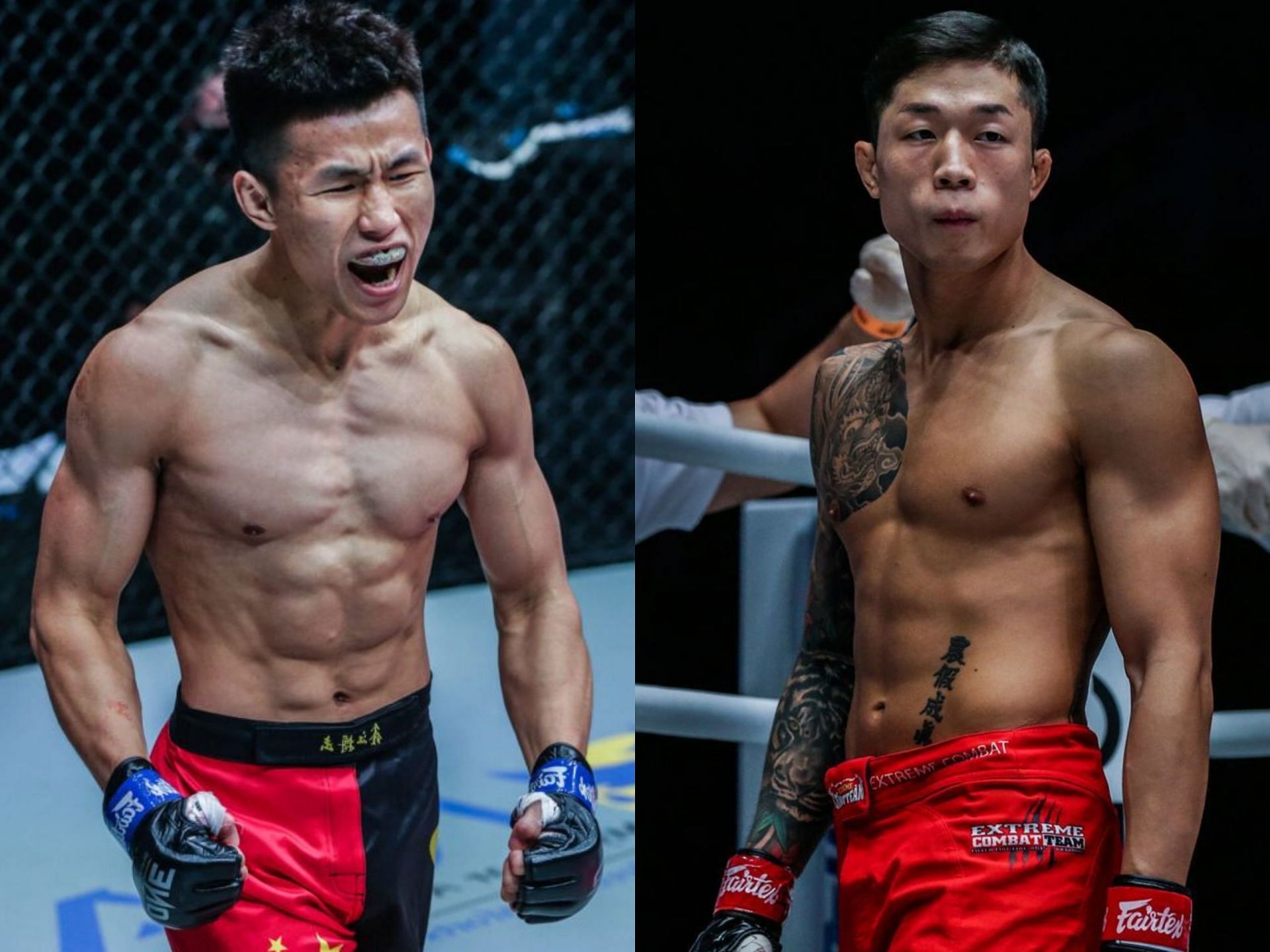 Tang Kai (left) and Kim Jae Woong (right). [Photo: ONE Championship]