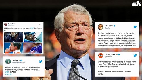 Tributes come in for Denver Broncos legend Dan Reeves