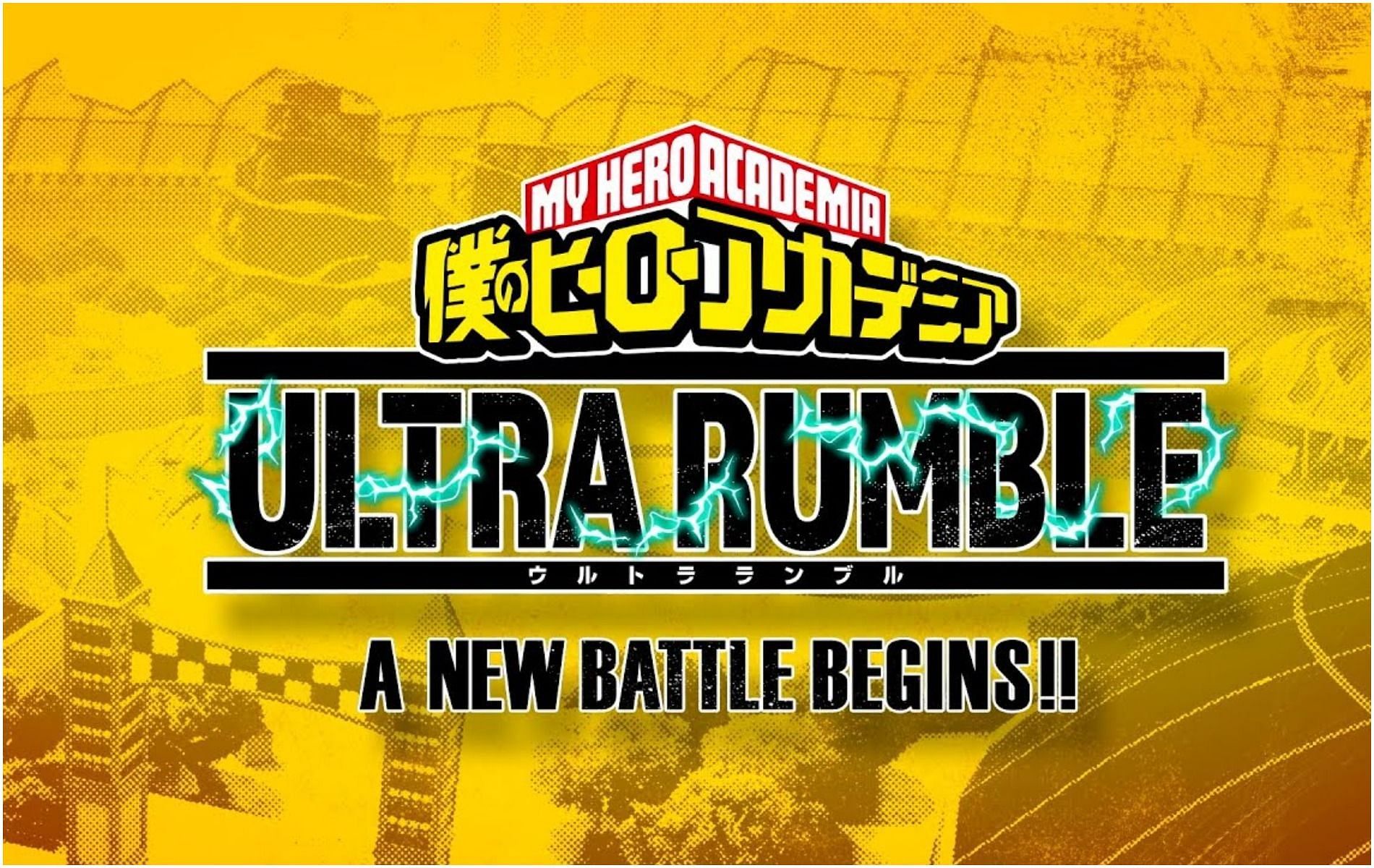 My Hero Academia Ultra Rumble Trailer Shows Off the Battle Royale