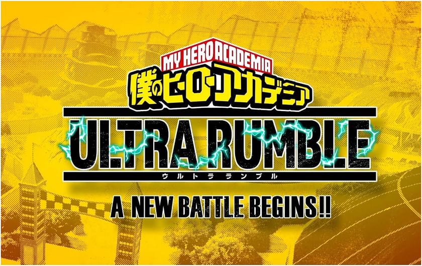 My Hero Ultra Rumble, battle-royale gratuito de My Hero Academia