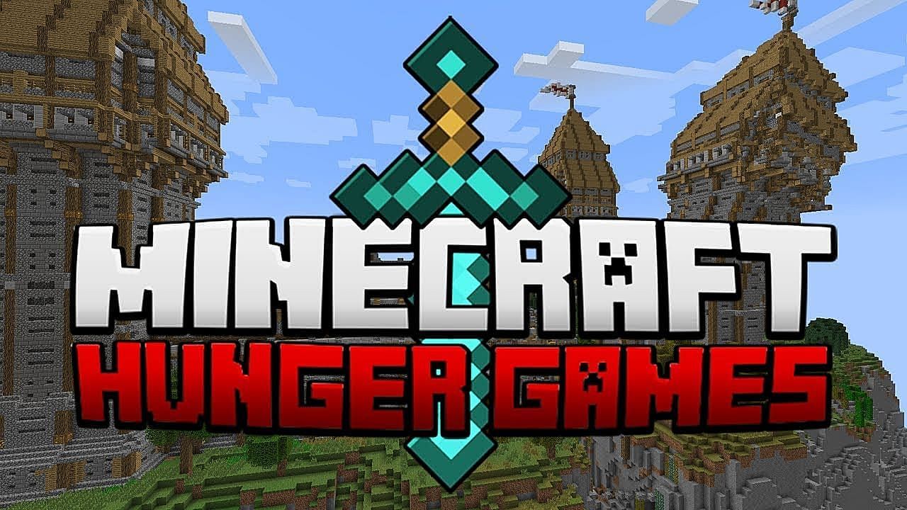 Hunger Games servers have players battle over scarce resources for survival (Image via Mojang)
