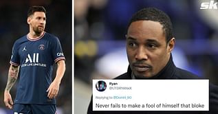 “Nuttier than squirrel s**t” – Fans rip Paul Ince apart for Lionel Messi comparison during Manchester United game