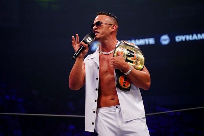 Ricky Starks gives an update on when he will next defend the FTW Title in AEW