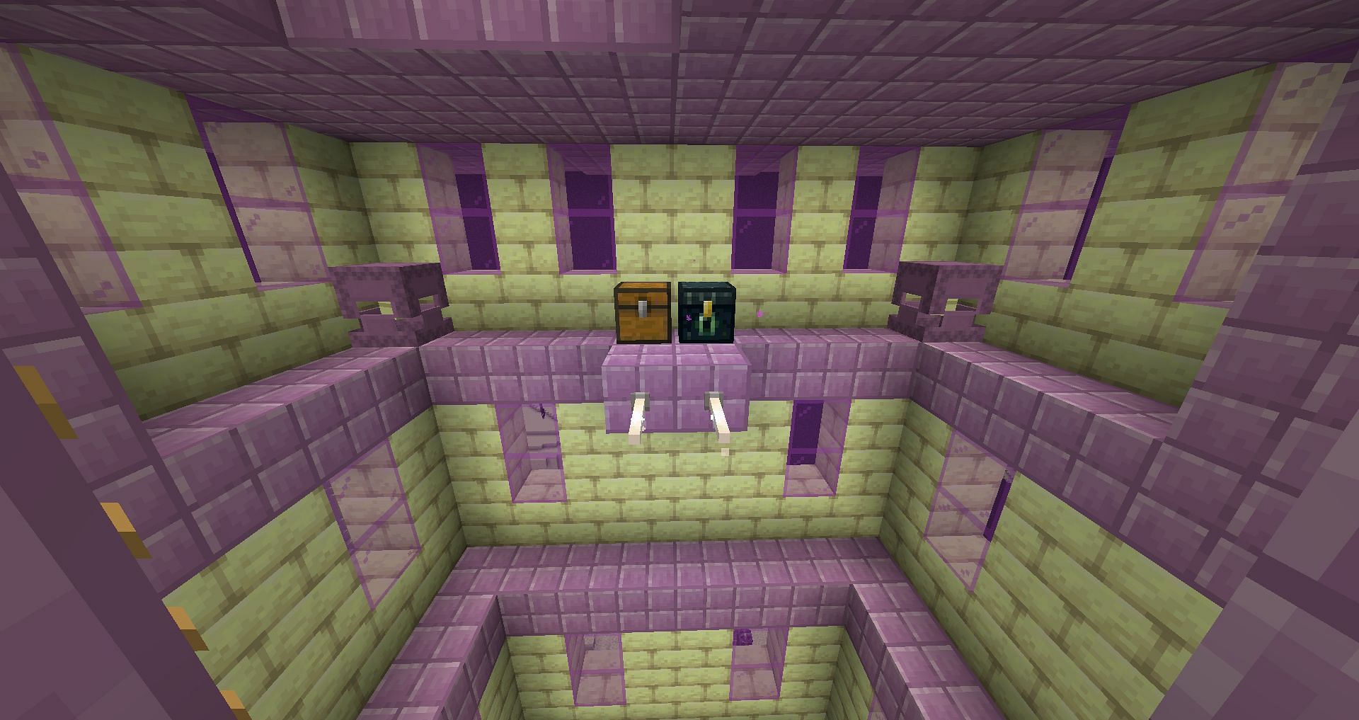 End cities also spawn Ender chest (Image via Minecraft)