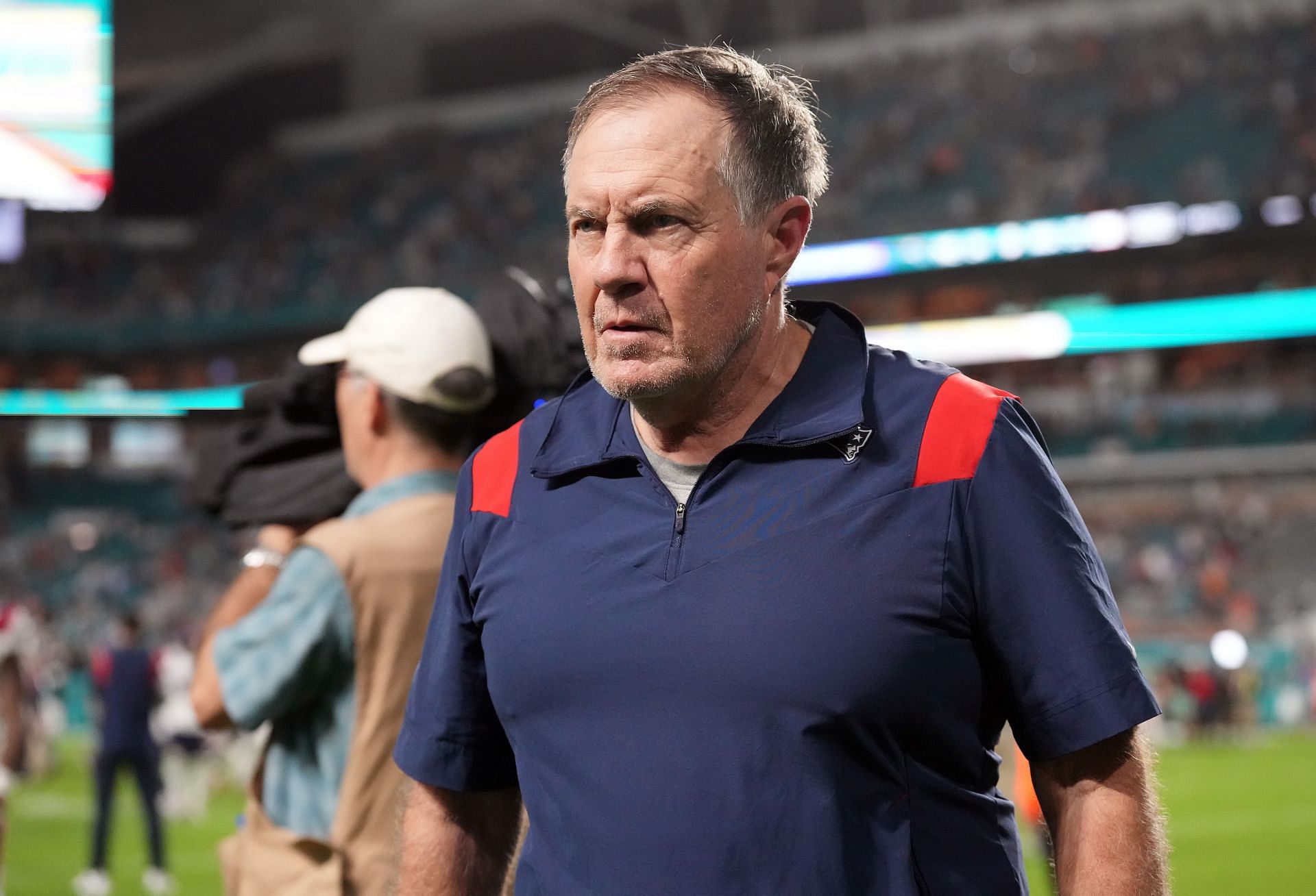 New England Patriots head coach Bill Belichick