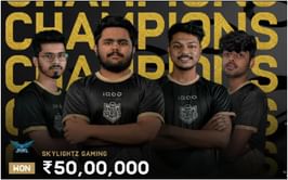 How much prize money did Skylightz Gaming win in BGIS Grand Finals?