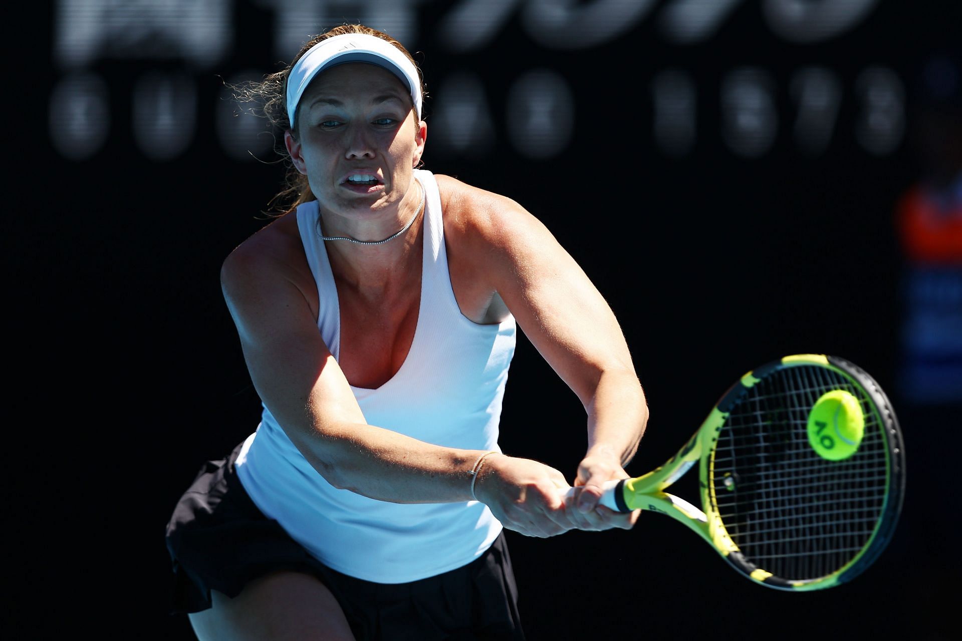 Danielle Collins at the 2022 Australian Open