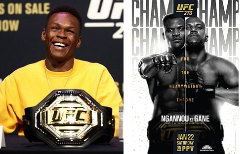 Israel Adesanya predicts Francis Ngannou vs. Ciryl Gane