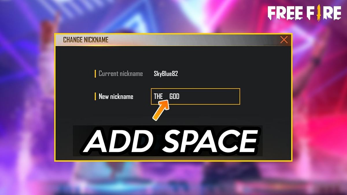 how-to-add-space-like-invisible-character-in-free-fire-nickname