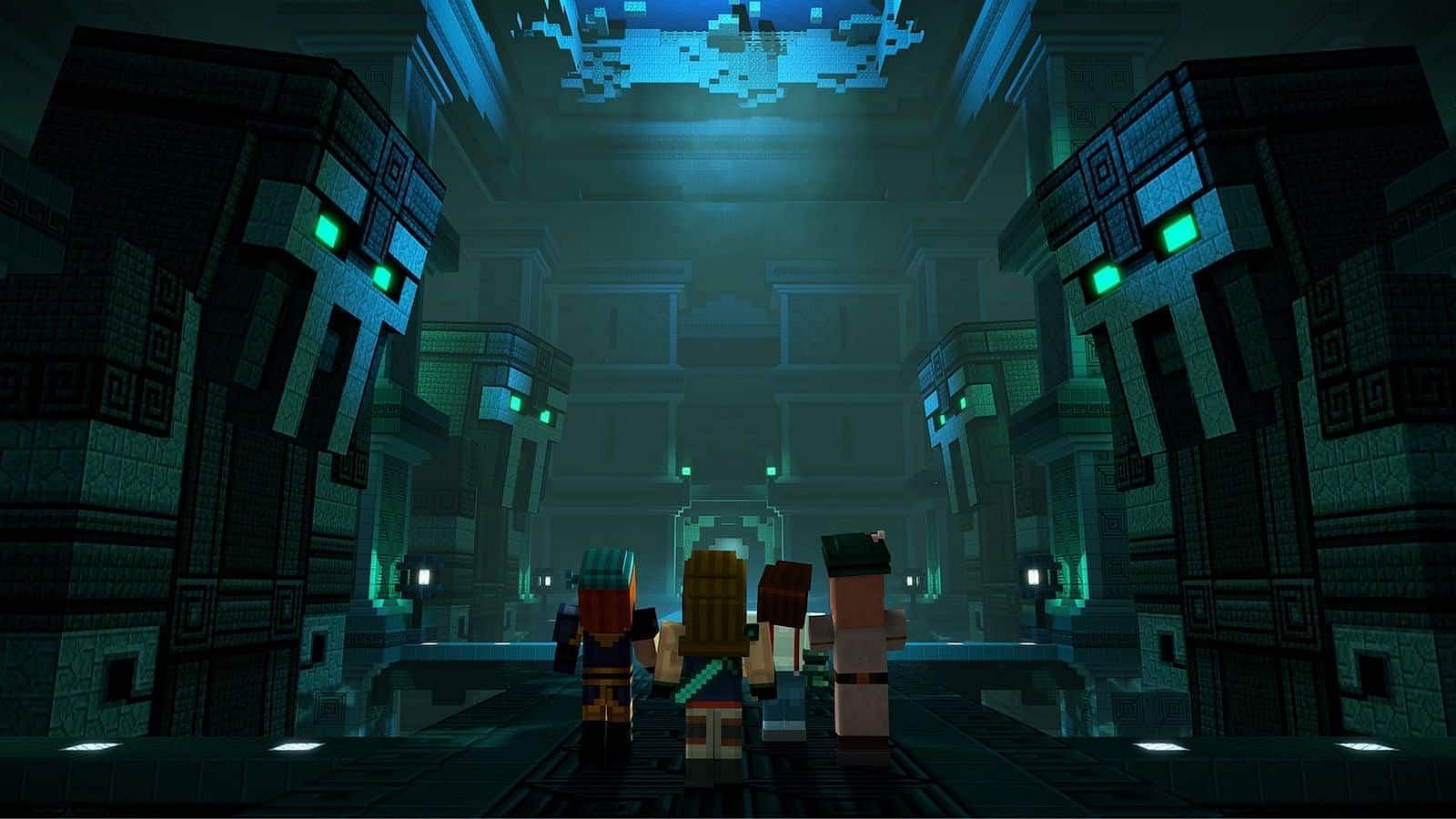 Minecraft's Dungeons  the story is a great intro to the game before you get to the endgame content (Image via Mojang)
