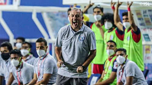 Jamshedpur FC boss Owen Coyle. [Credits: ISL Twitter]