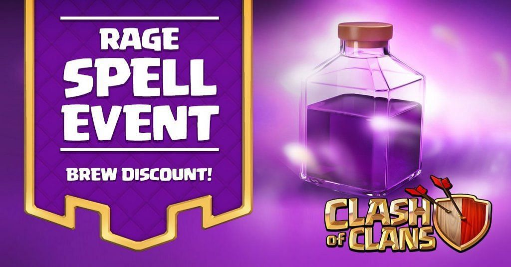 The Rage Spell event (Image via Clash of Clans)