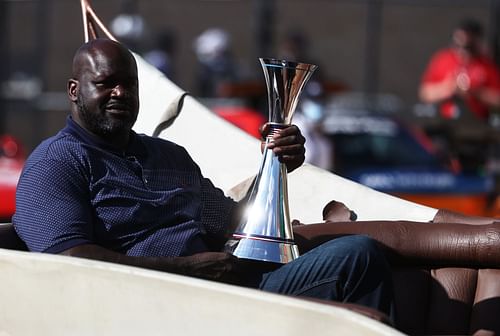 F1 Grand Prix of USA - NBA legend Shaquille O'Neal.