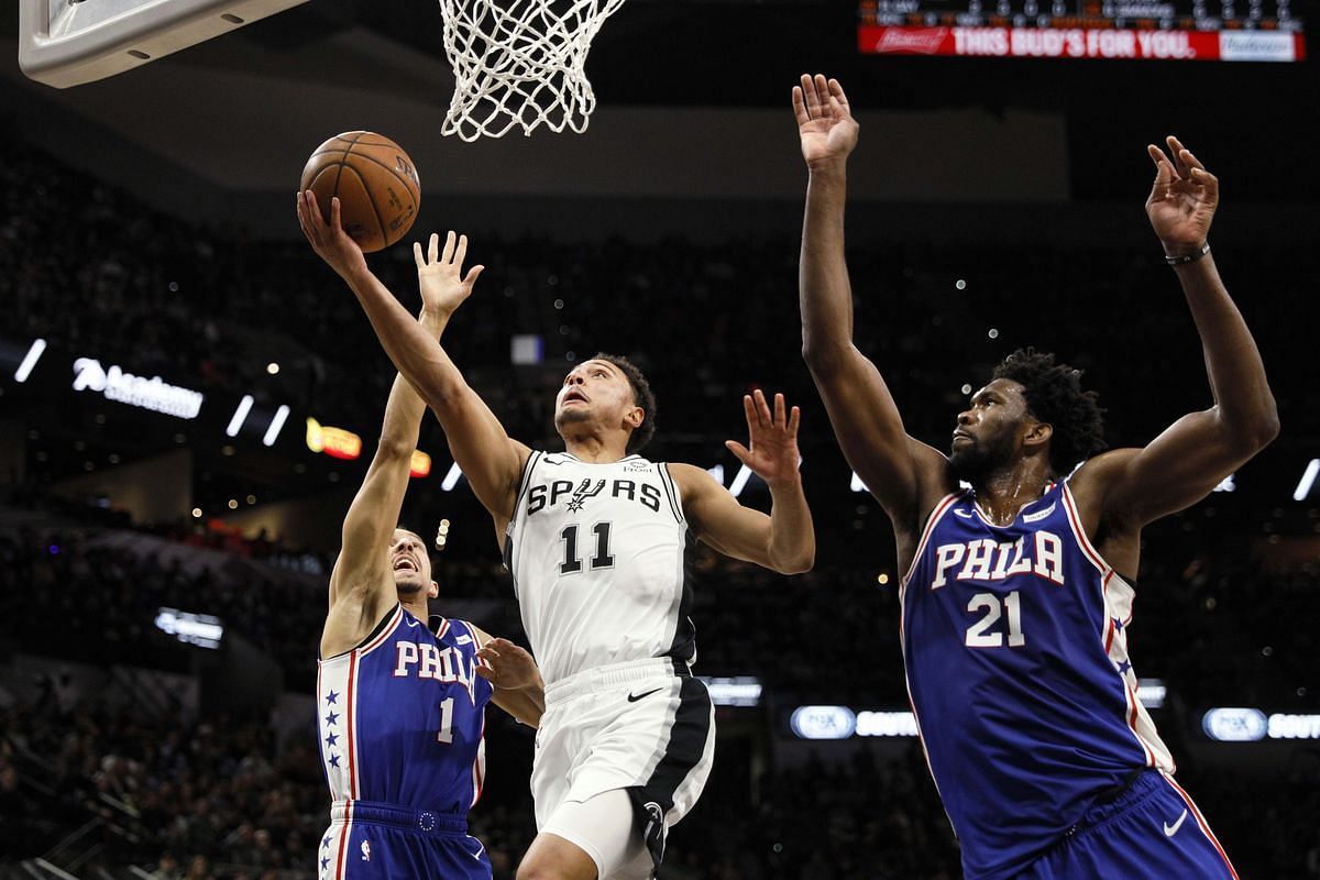 The heavily undermanned San Antonio Spurs will hope to upset the Philadelphia 76ers in their matchup on Friday in Philly. [Photo: ipn.org.vn] Three starters are out of the lineup of the San Antonio Spurs due to the virus. [Photo: Pounding the Rock]