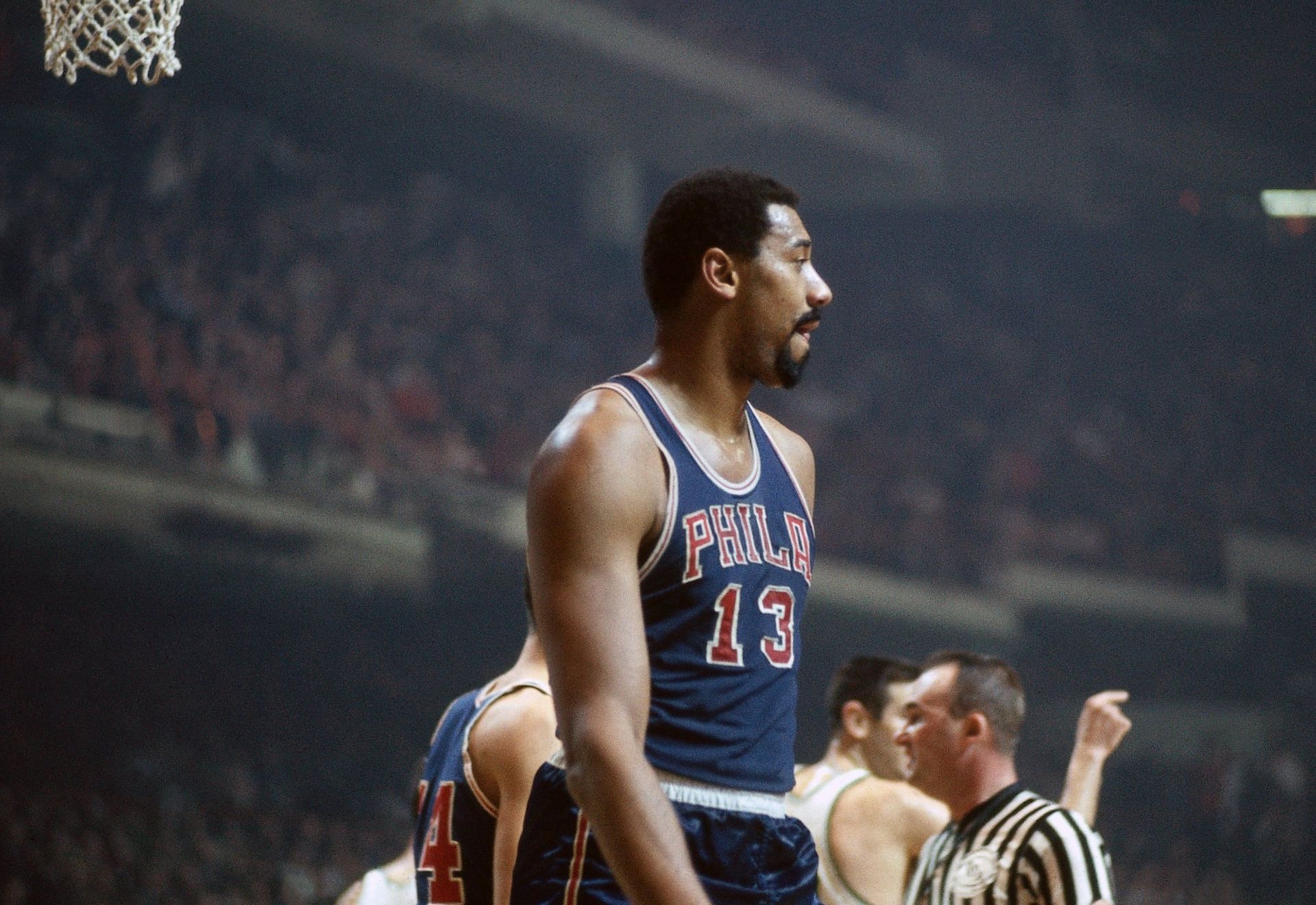 Wilt Chamberlain during his NBA days