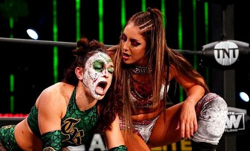 Britt Baker and Thunder Rosa have been cornerstones of the blossoming AEW Women's Division