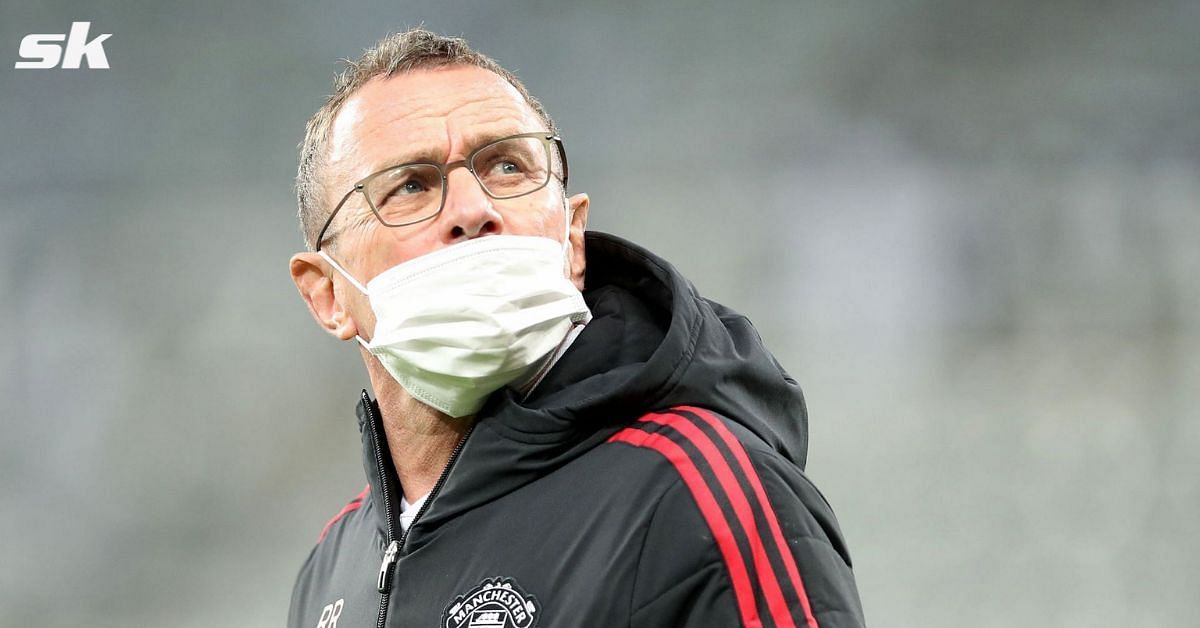 Manchester United interim manager Ralf Rangnick