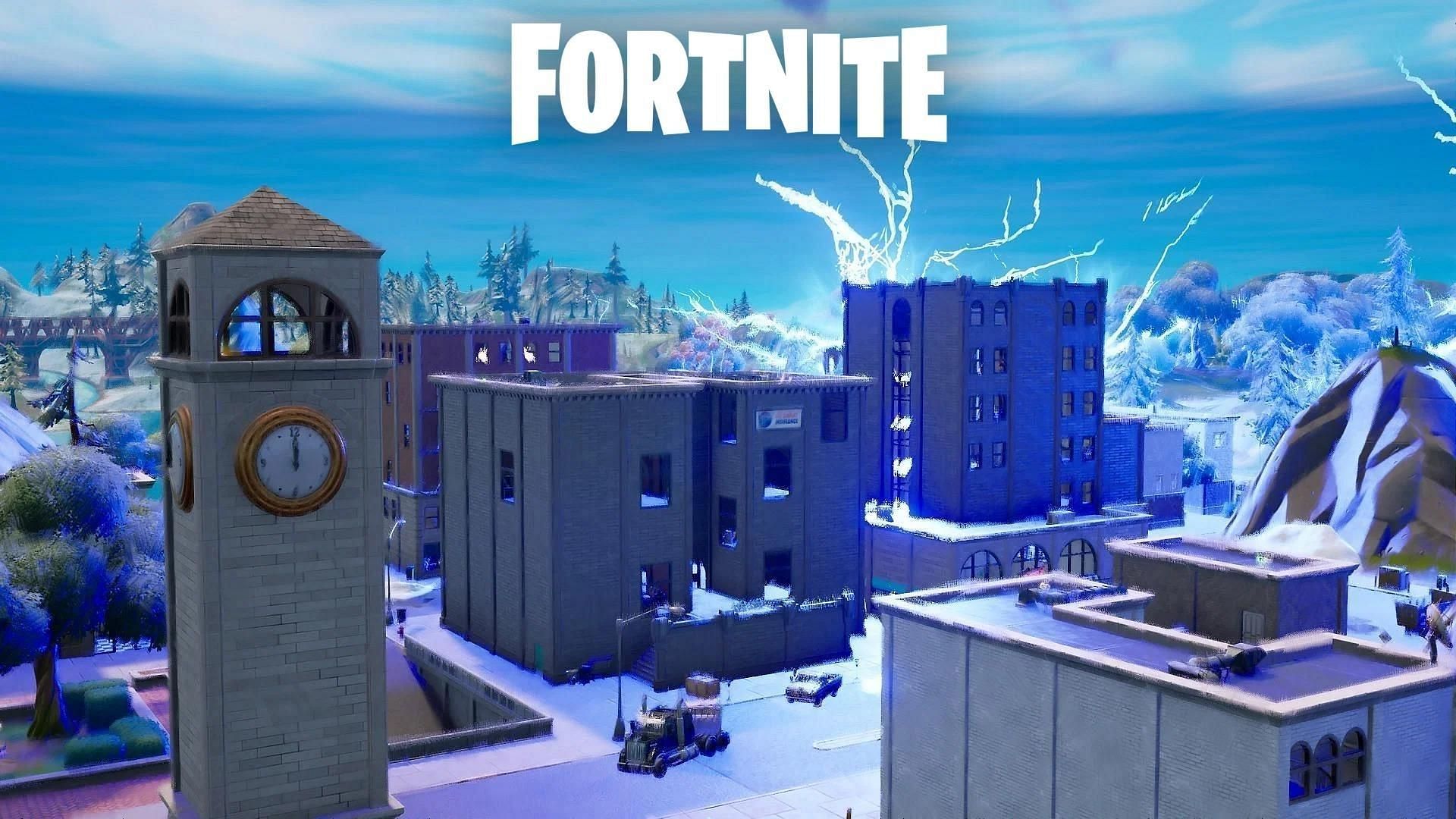 Tilted Towers is back in Fortnite Chapter 3? But how long will it be in-game? (Image via Sportskeeda)