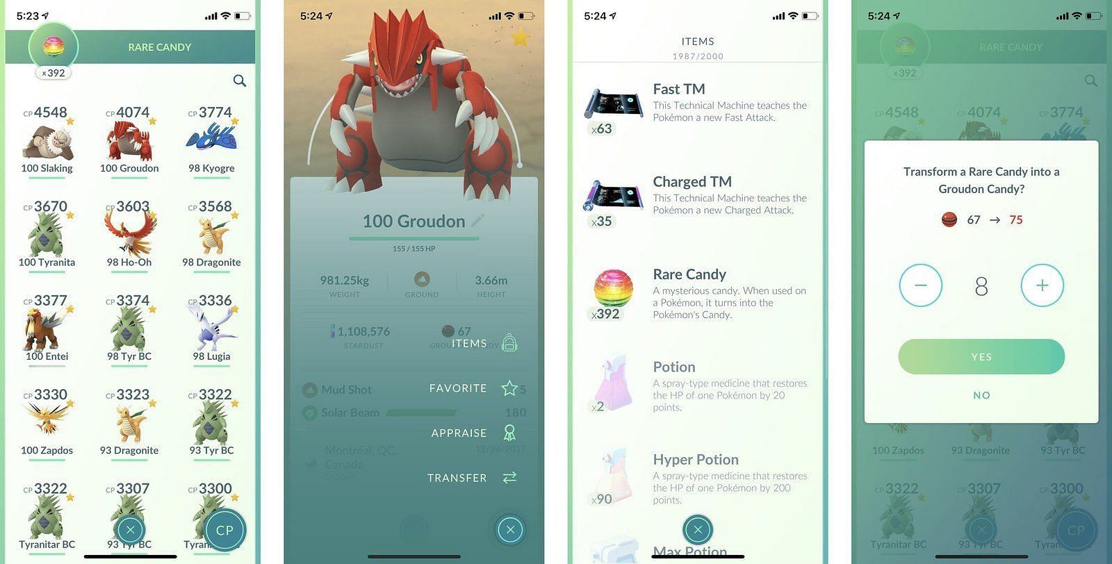 Rare Candy Effect and How to Get It