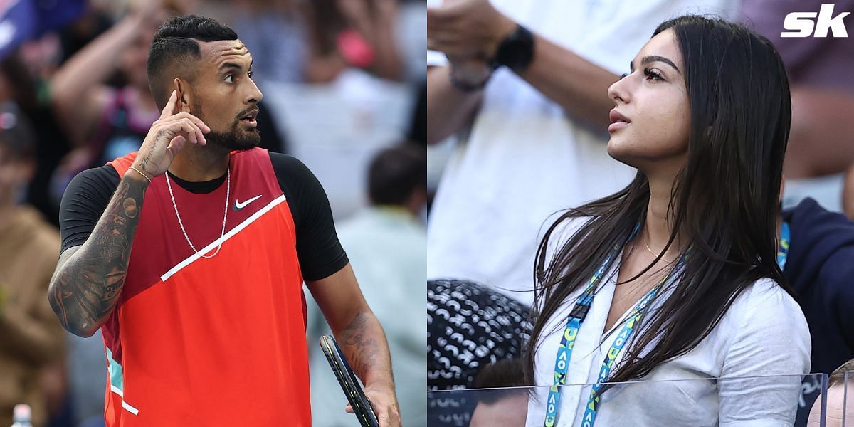 Who Is Nick Kyrgios New Girlfriend Meet The 21 Year Old Who Cheered Him On At Australian Open 2022