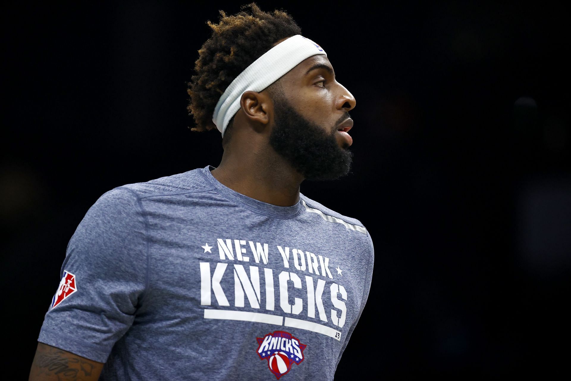 Mitchell Robinson tweaked his ankle in the game against the LA Clippers