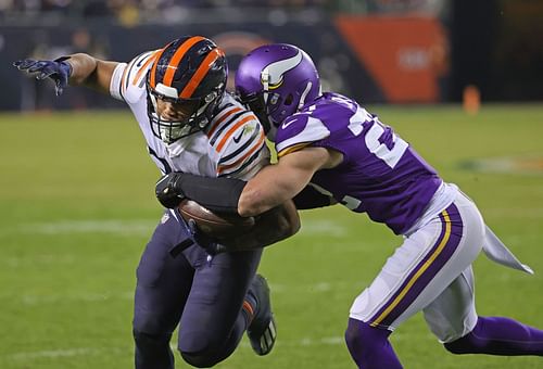 Bears David Montgomery and Vikings Harrison Smith