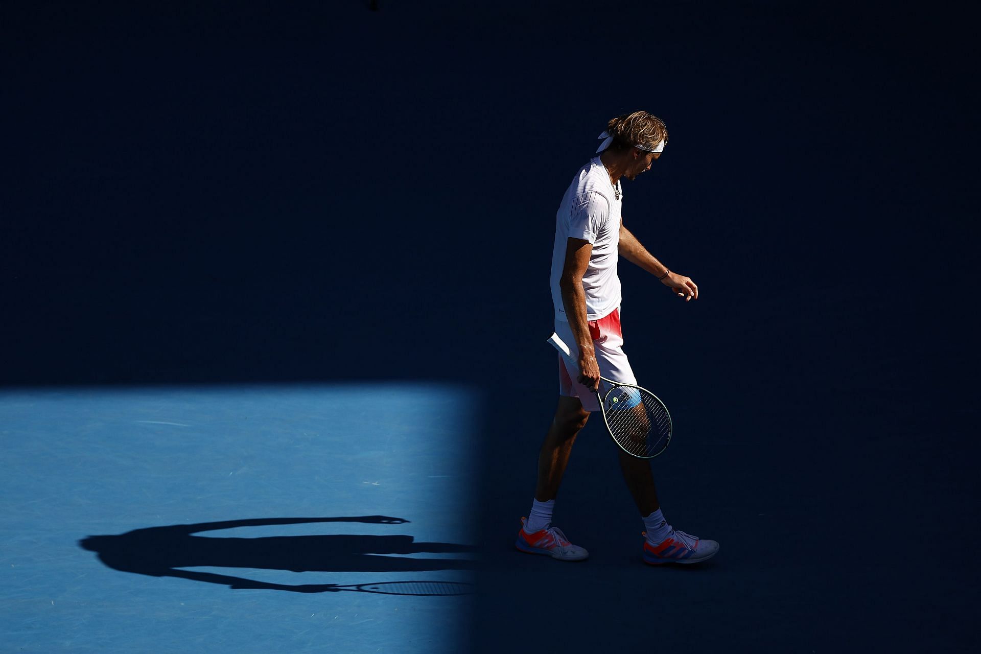 Alexander Zverev at the Australian Open 2022