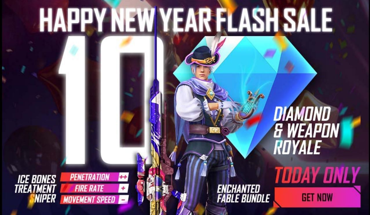 The Flash Sale is only available to players for today (Image via Free Fire)