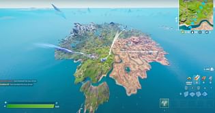 Fortnite YouTuber increases his FOV so much he can see the entire map at once
