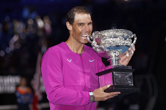 "I thought 'f***, I am going to lose like in 2012 and 2017', but I just kept fighting" - Rafael Nadal on getting broken while serving for Australian Open title