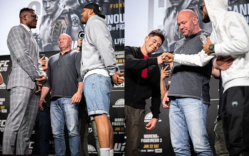 Michael Chandler predicts the outcome of UFC 270 title fights [Photos via @ufc on Instagram]