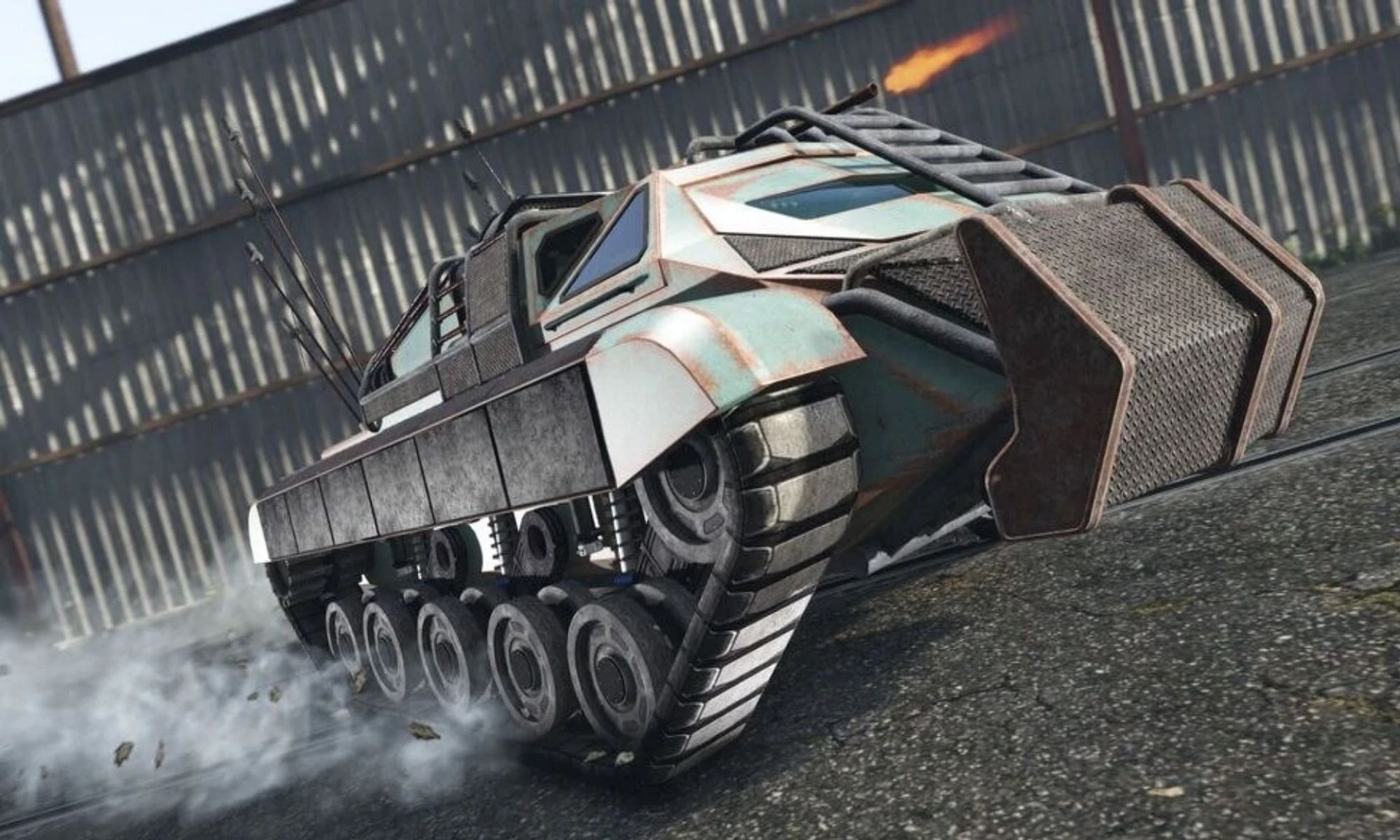 The Apocalypse Scarab is a very speedy tank (Image via Rockstar Games)