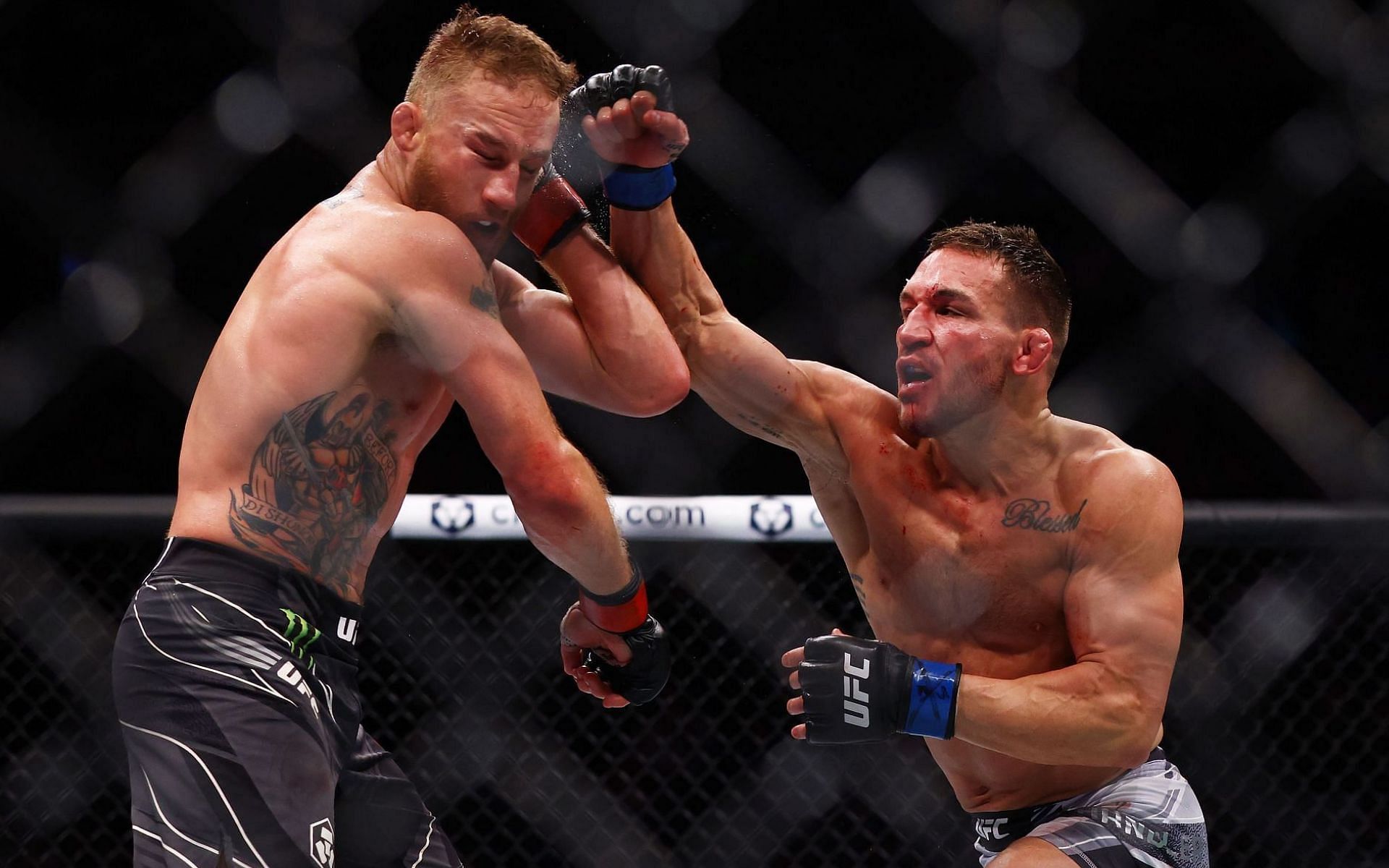 Justin Gaethje vs Michael Chandler at UFC 268.