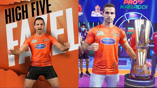 "Don't worry, I'm back"- Fazel Atrachali to fans after High 5 against Telugu Titans in Pro Kabaddi 2022