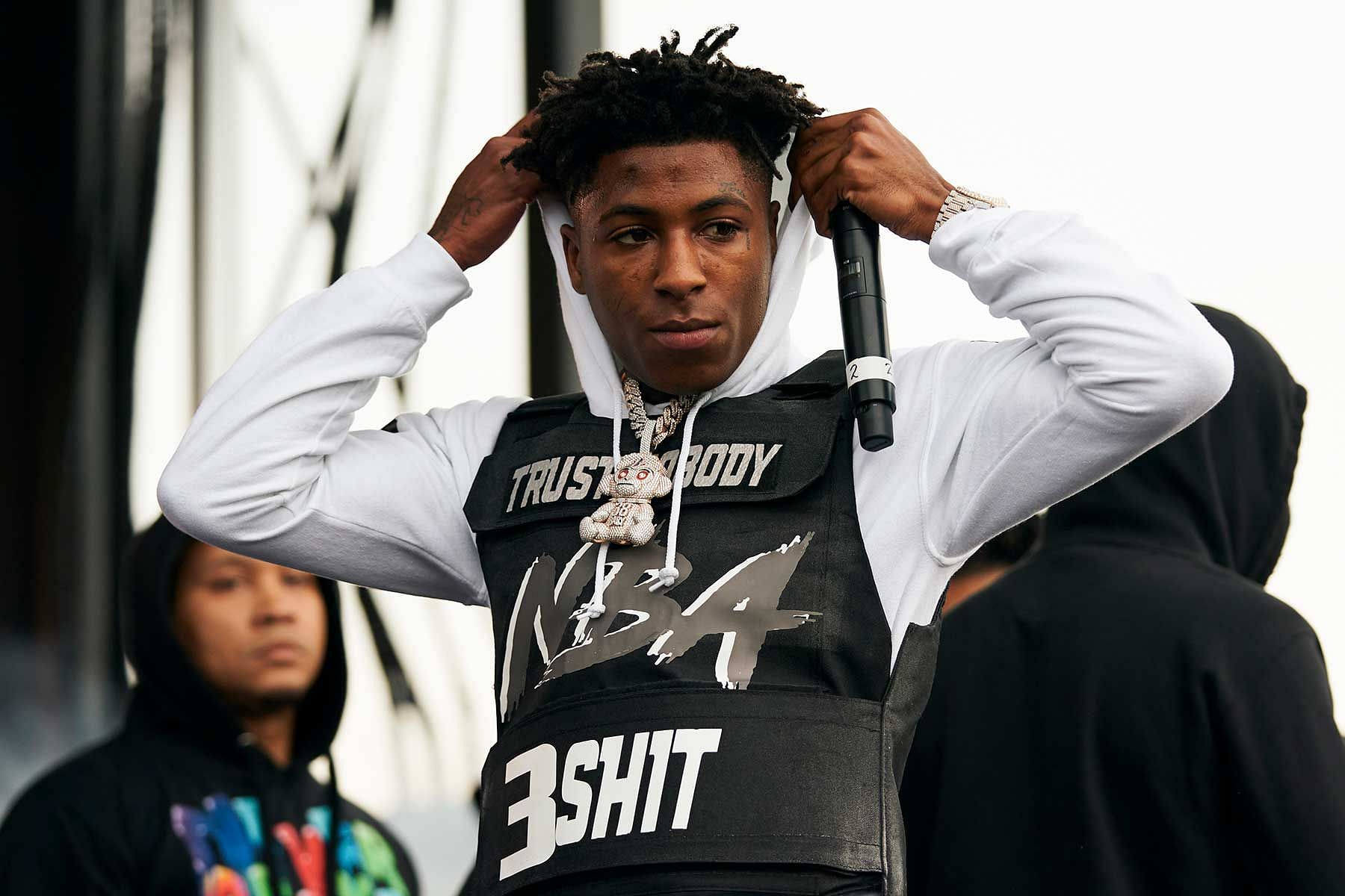 NBA YoungBoy&#039;s Texas home gets raided by SWAT team (Image via Cooper Neill/Getty Images)