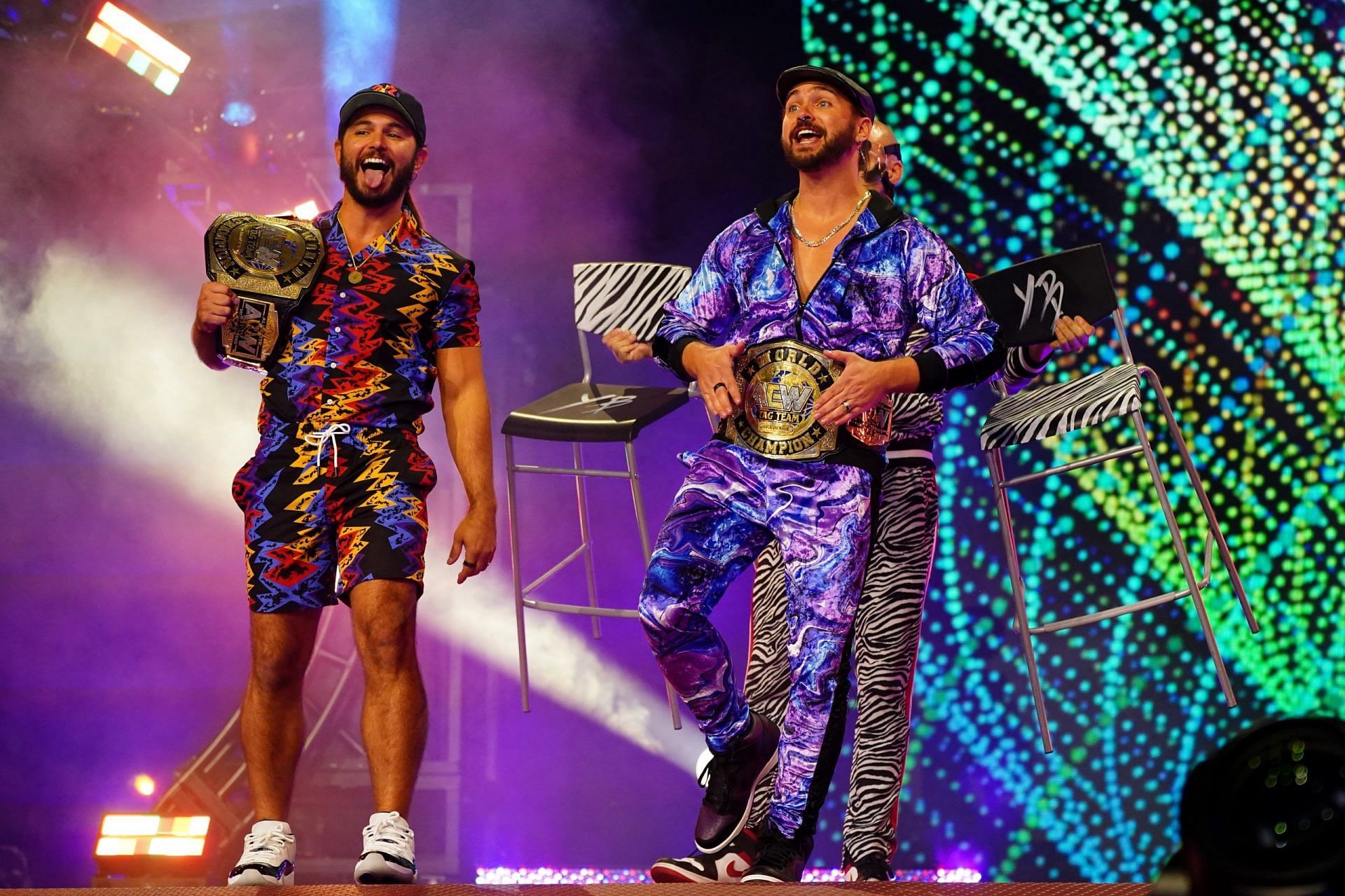 The Young Bucks are the former tag team champions!