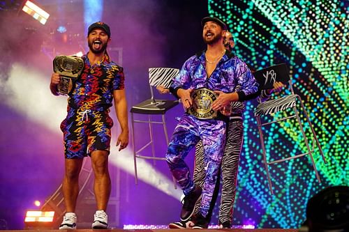 The Young Bucks are the former tag team champions!