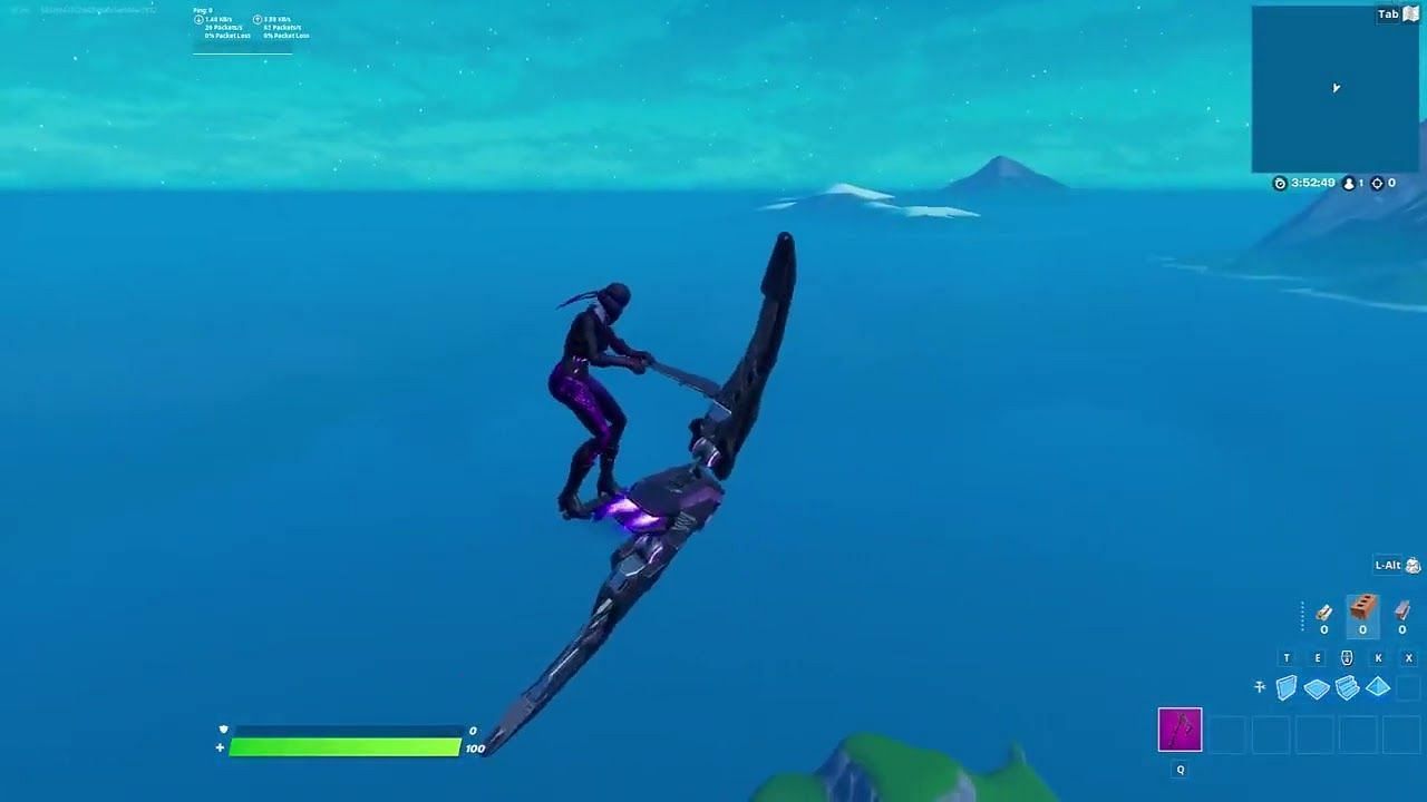 It is hard to hit a player using this glider (Image via YouTube)