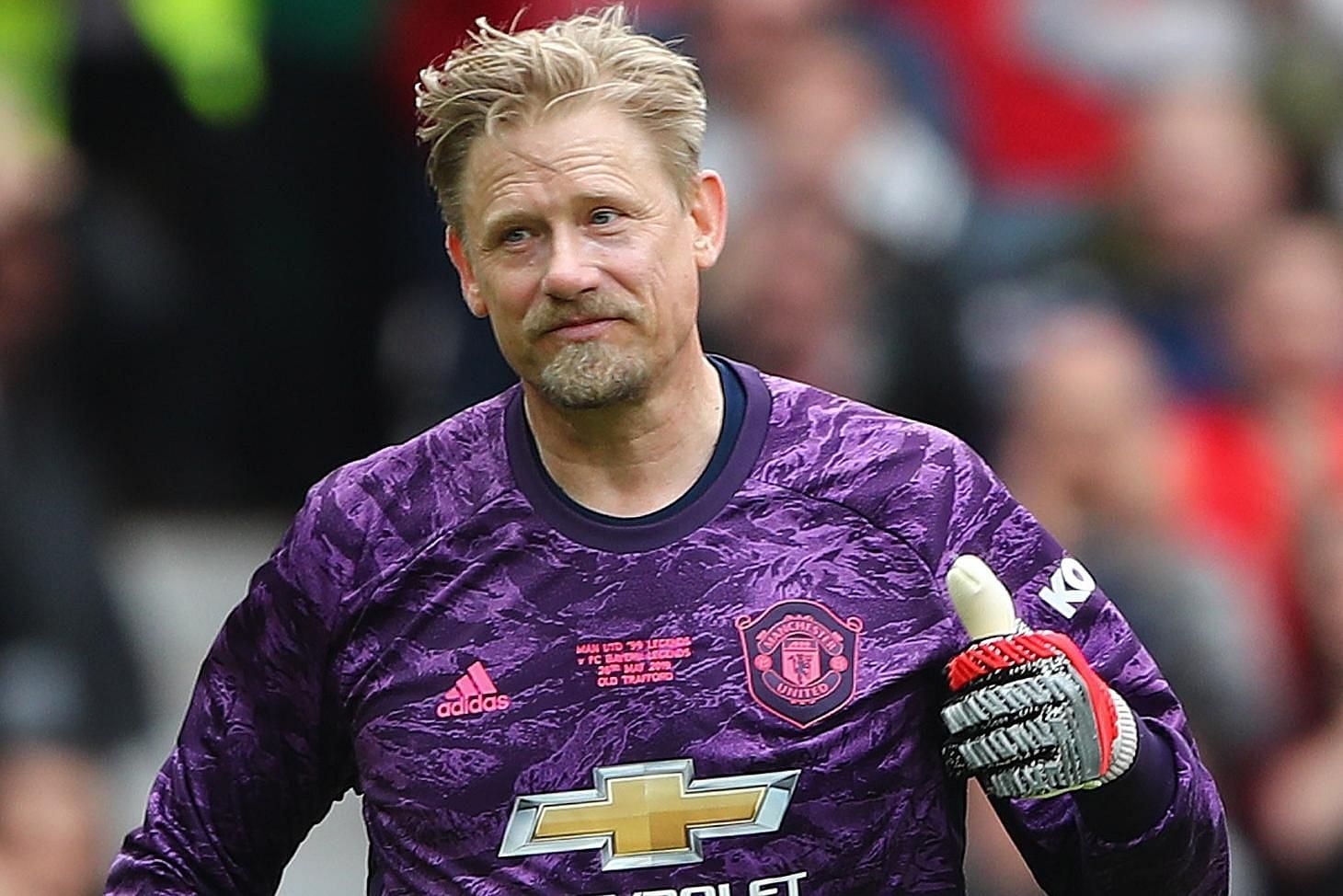 Schmeichel spent seven years with Manchester United.
